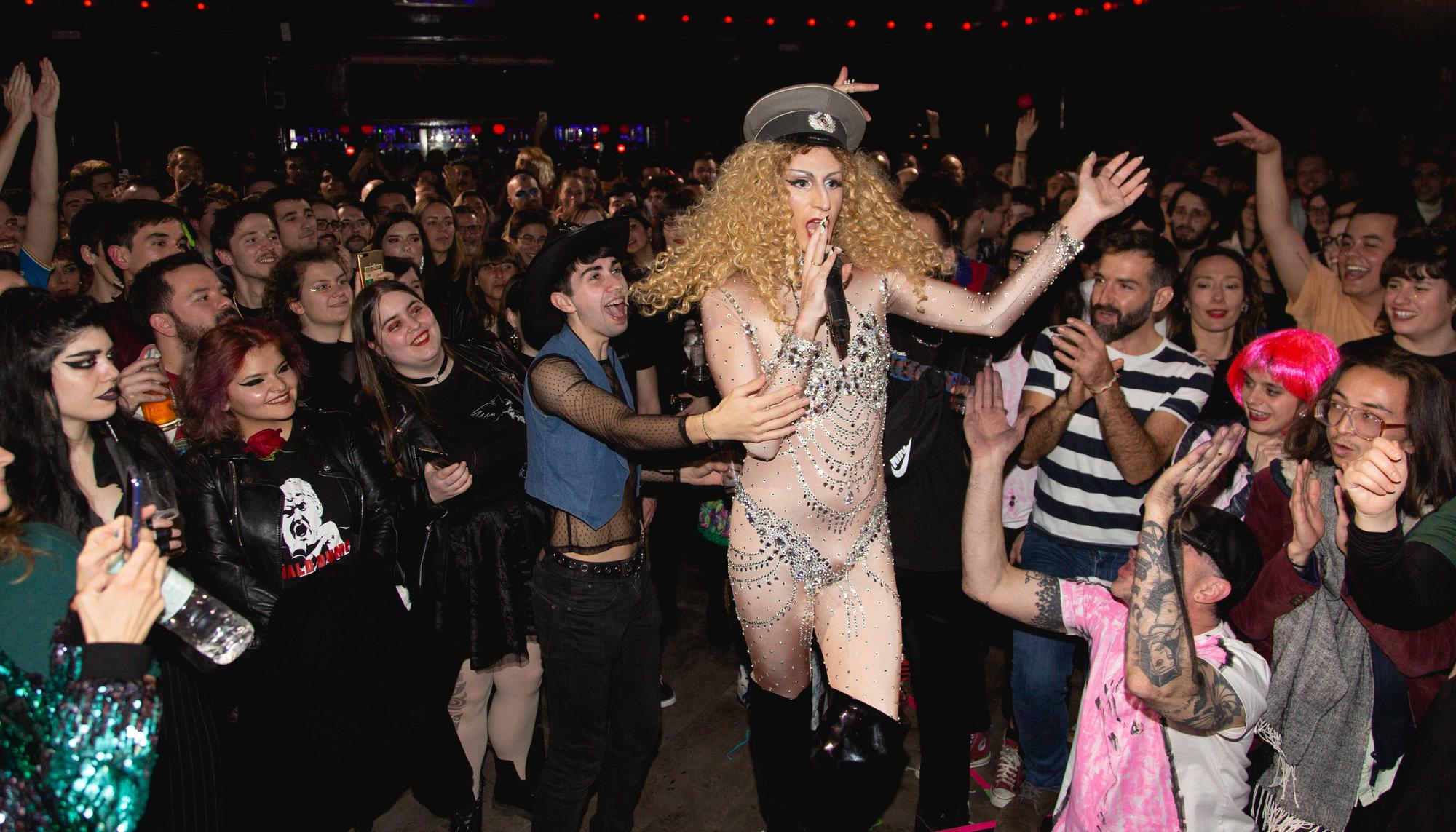 Licorka Fey, en un Sarao Drag de Futuroa