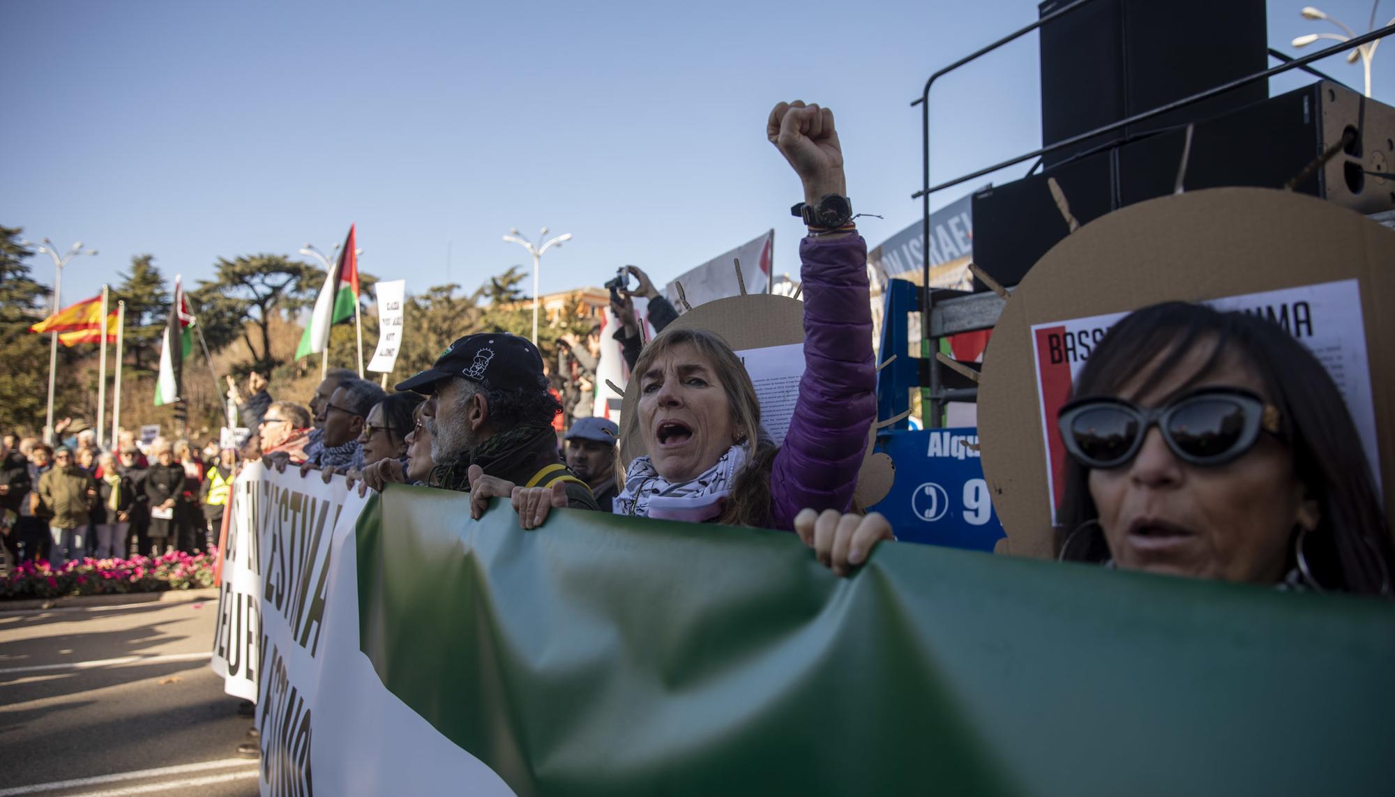 Más de 50.000 personas en Madrid contra el genocidio en Gaza y en apoyo al pueblo palestino - 17
