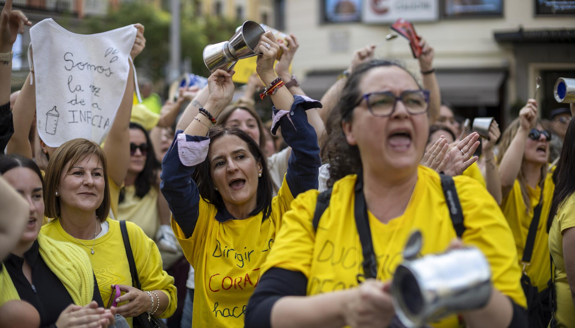 Tercer día huelga escuelas infantiles Callao - 12