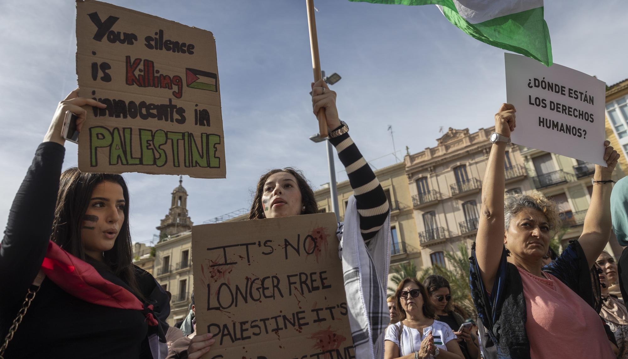 Manifestación Palestina Valencia - 2