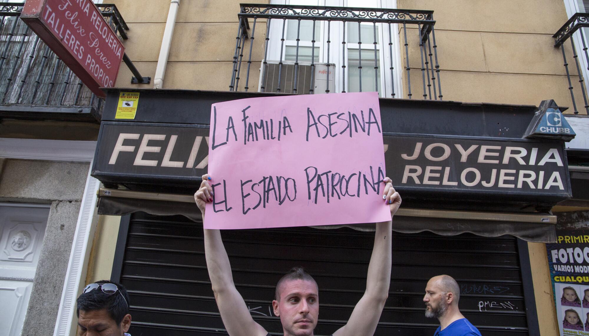 Concentración Derechos Trans fallecidas Ministerio - 8