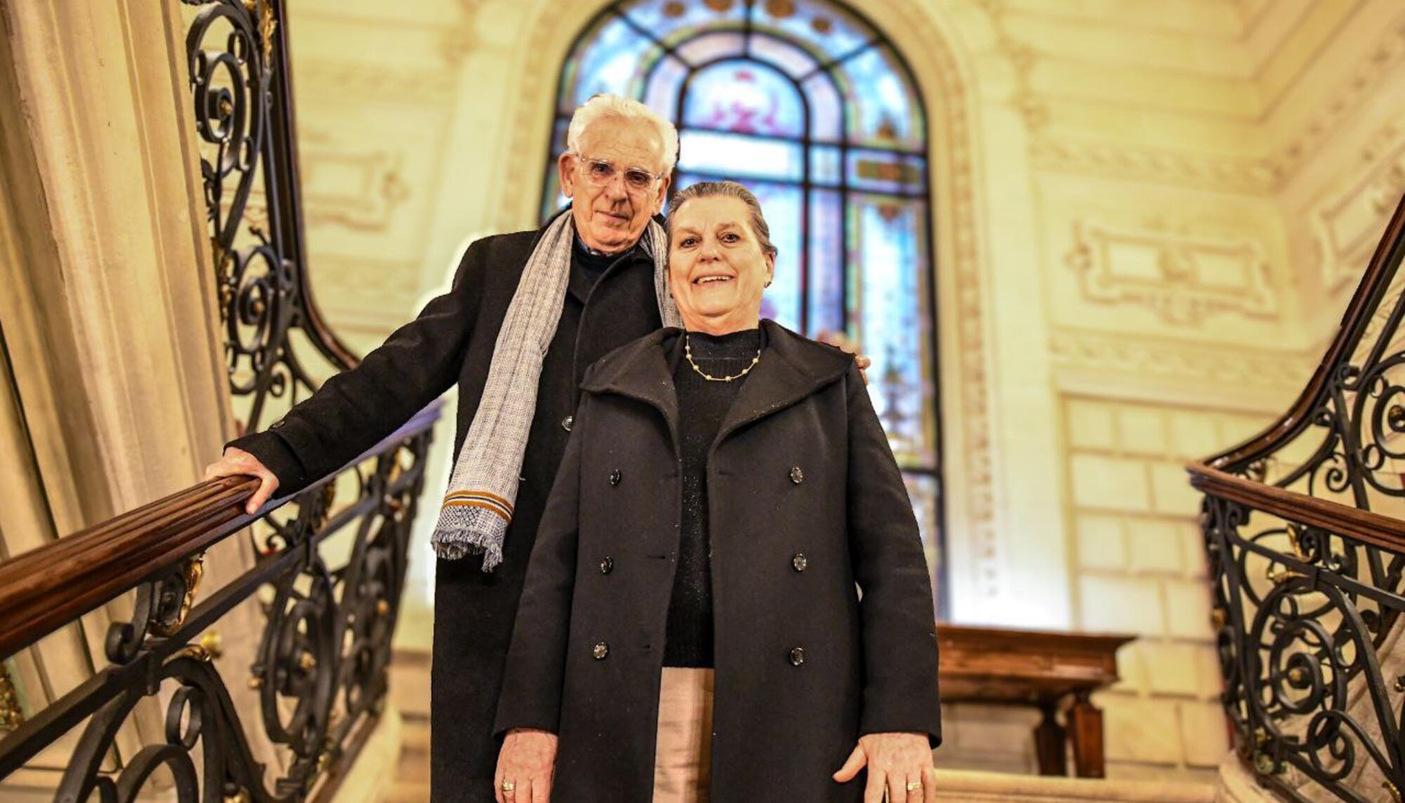 Colette y Jean-Claude Rabaté en Bidebarrieta