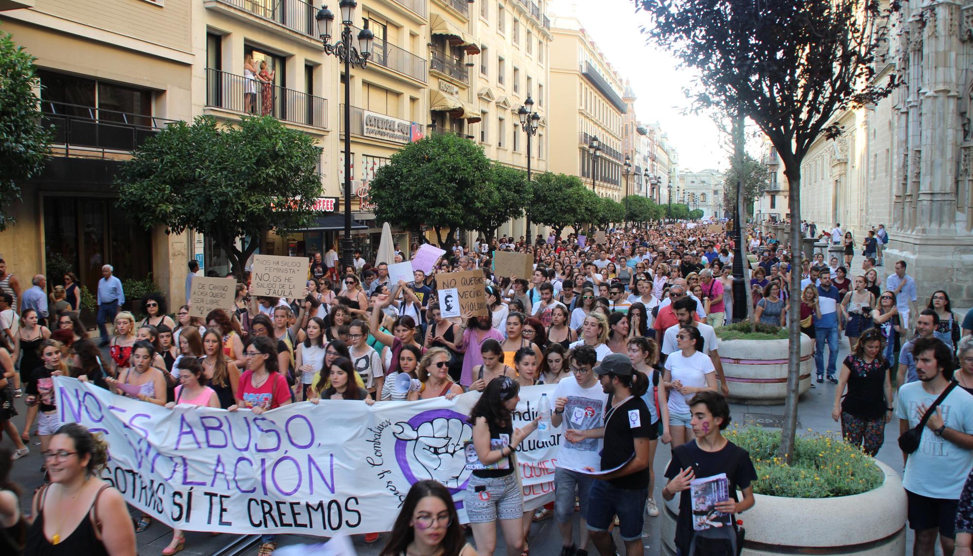 Manifestacion libertad Manada Sevilla - 1
