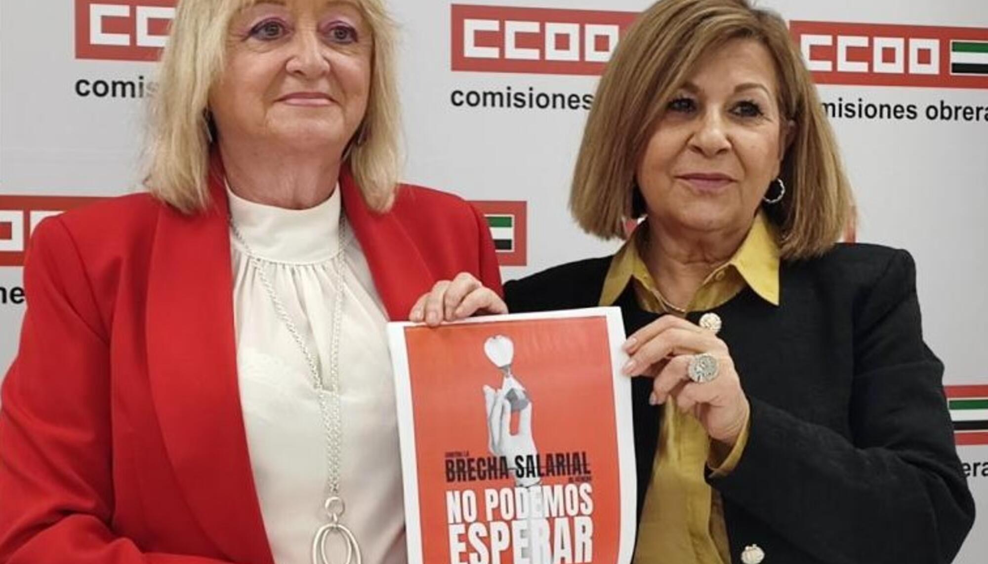 CCOO Extremadura brecha salarial