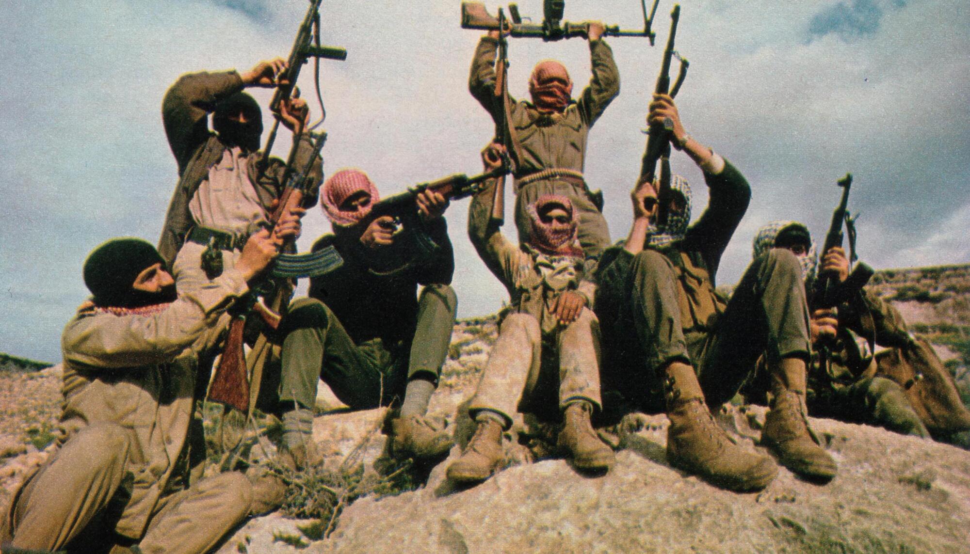 Guerrilla del Frente Popular para la Liberación de Palestina en 1969.