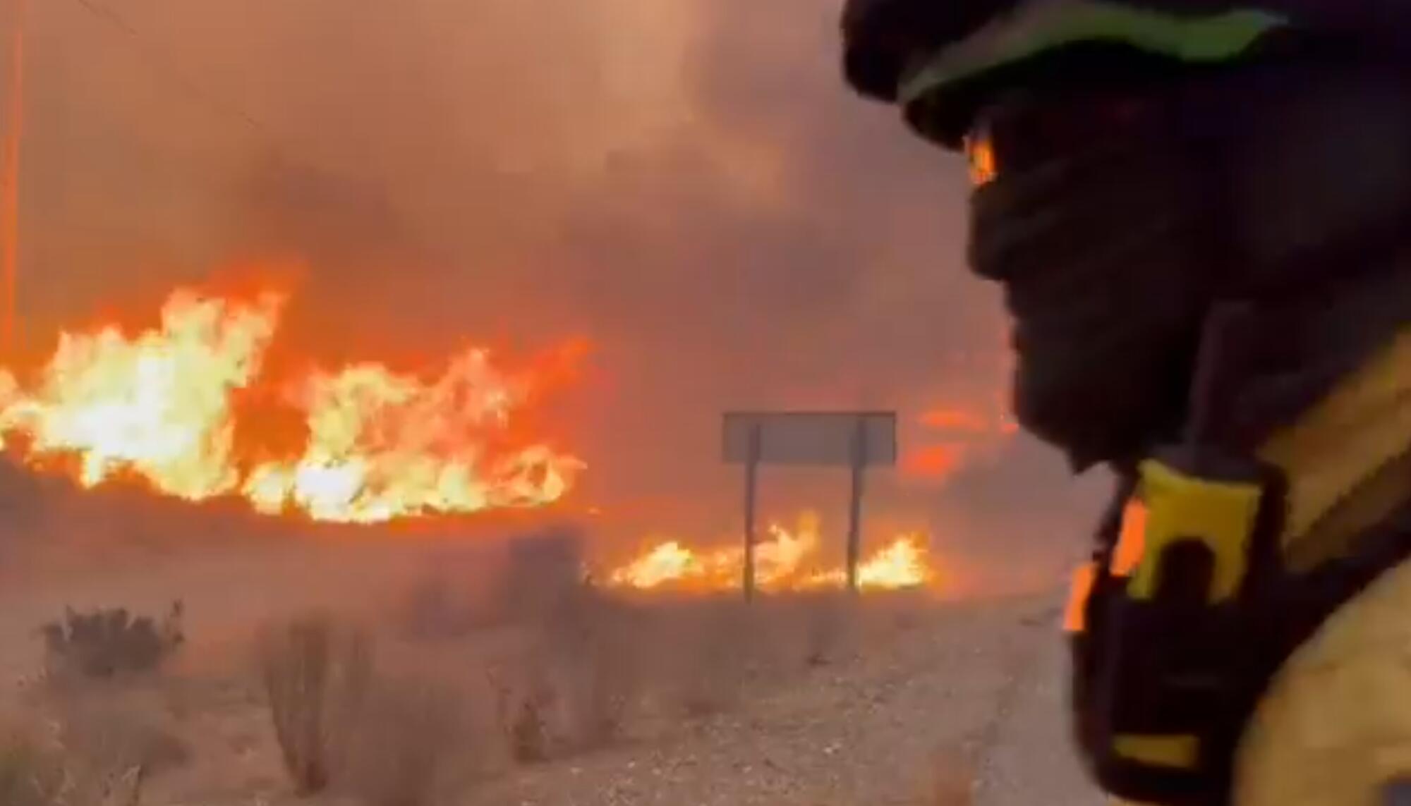 Incendio Almería