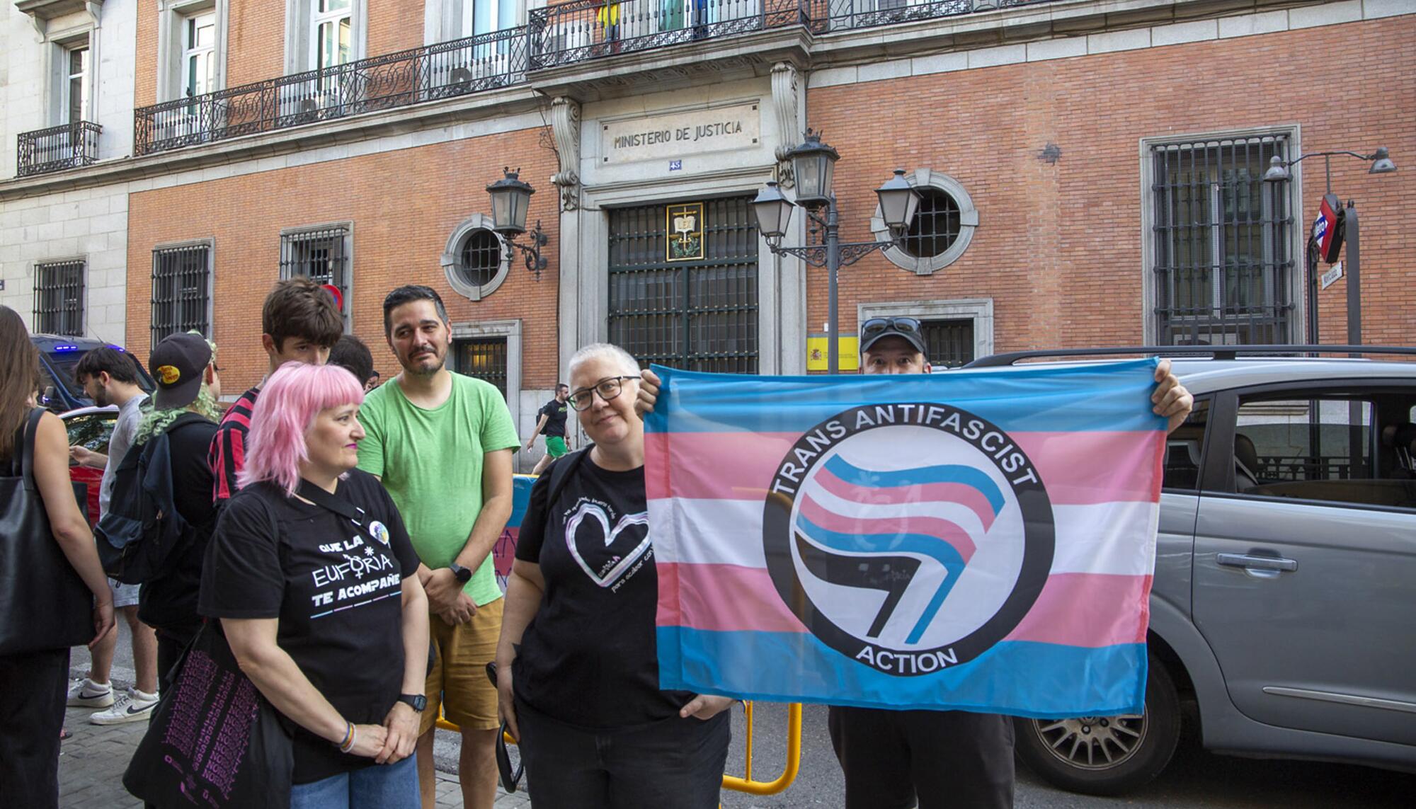 Concentración Derechos Trans fallecidas Ministerio - 7