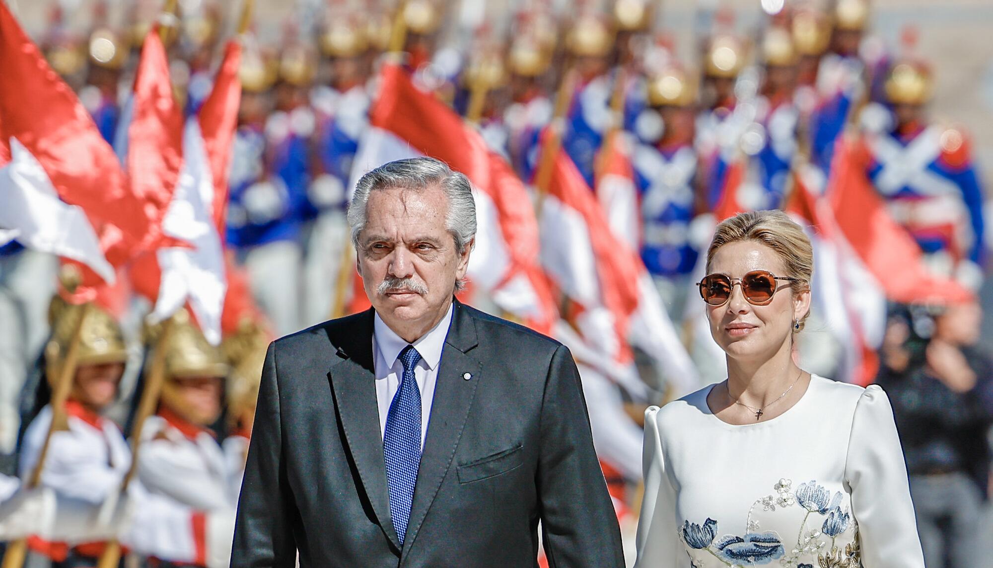 Alberto Fernández y Fabiola Andrea Yáñez