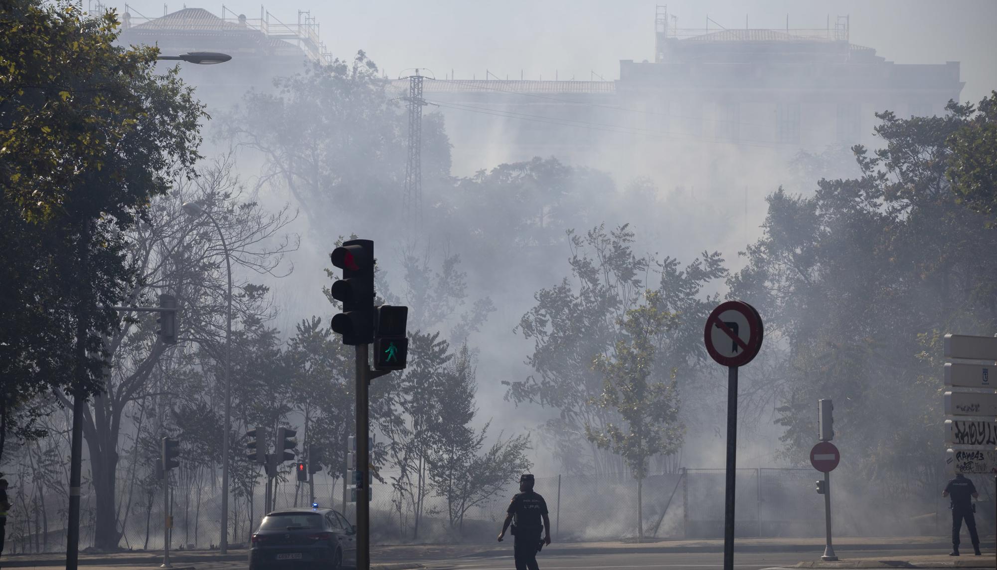 Segundo incendio en la Dehesa de la Villa de Madrid 7