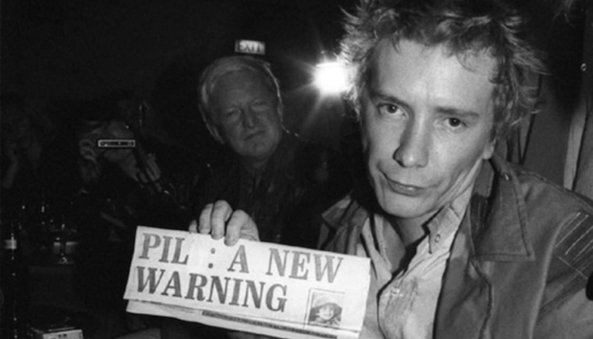 John Lydon, de PiL, en Londres en 1983