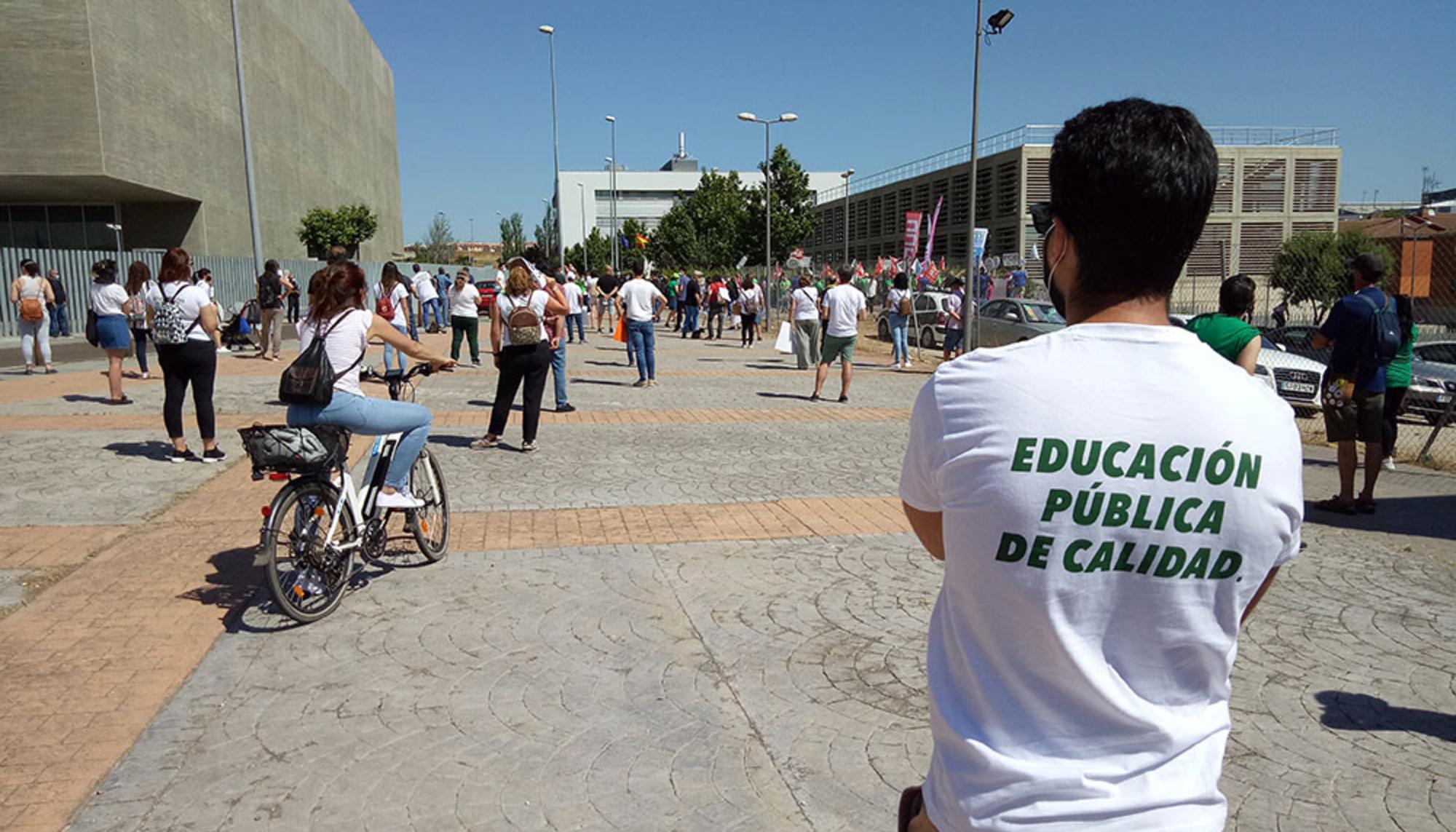 Movilización por la Educación Pública en Mérida