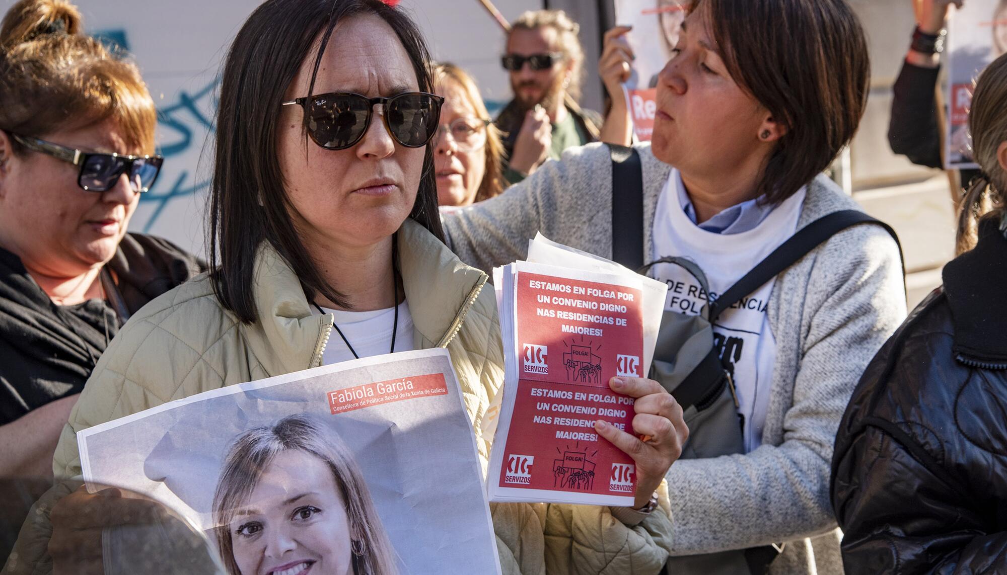  Escrache conselleira de política social Fabiola García y Feijoo Vigo - 6