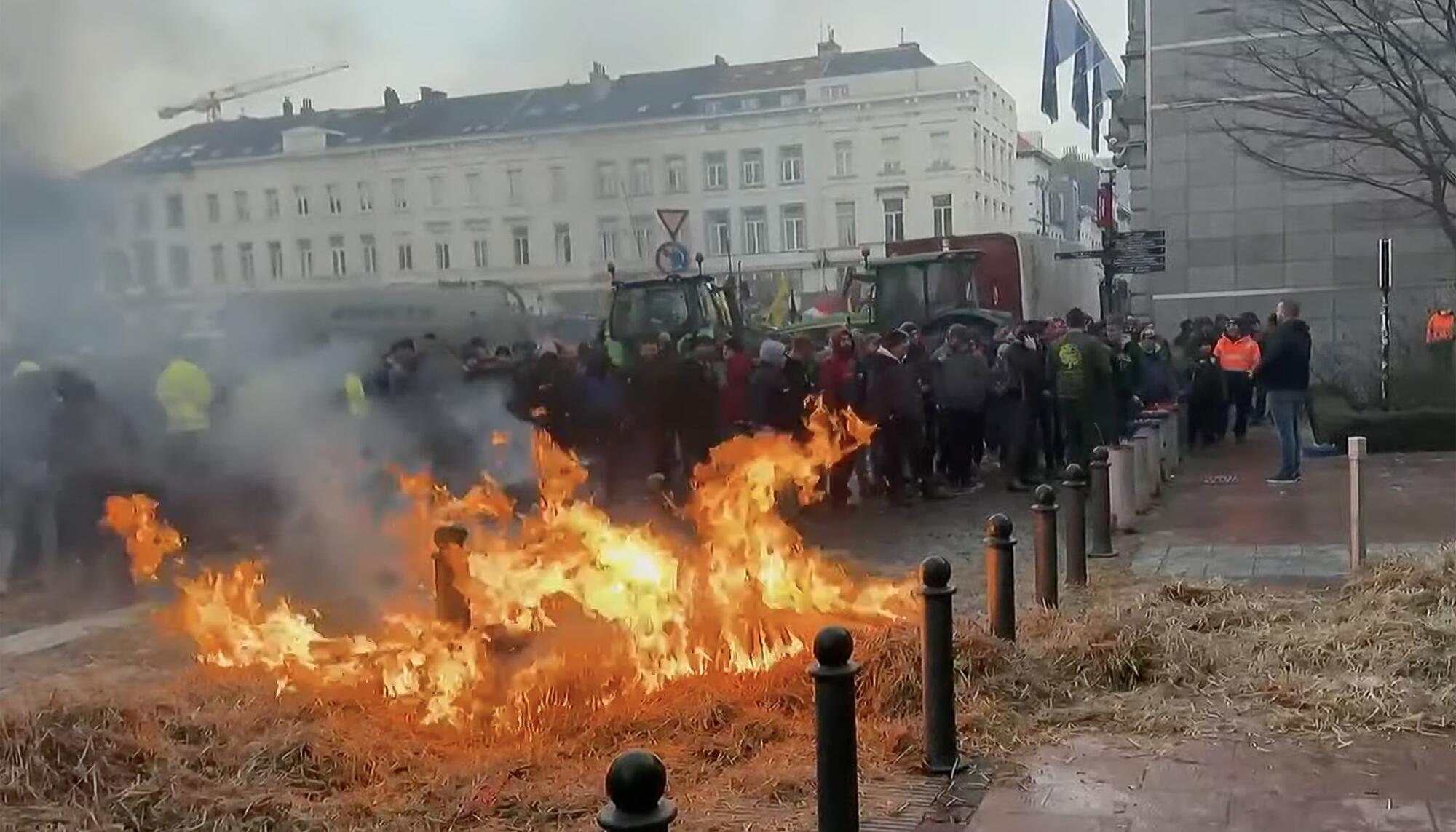 Protestas Agricultores Bruselas