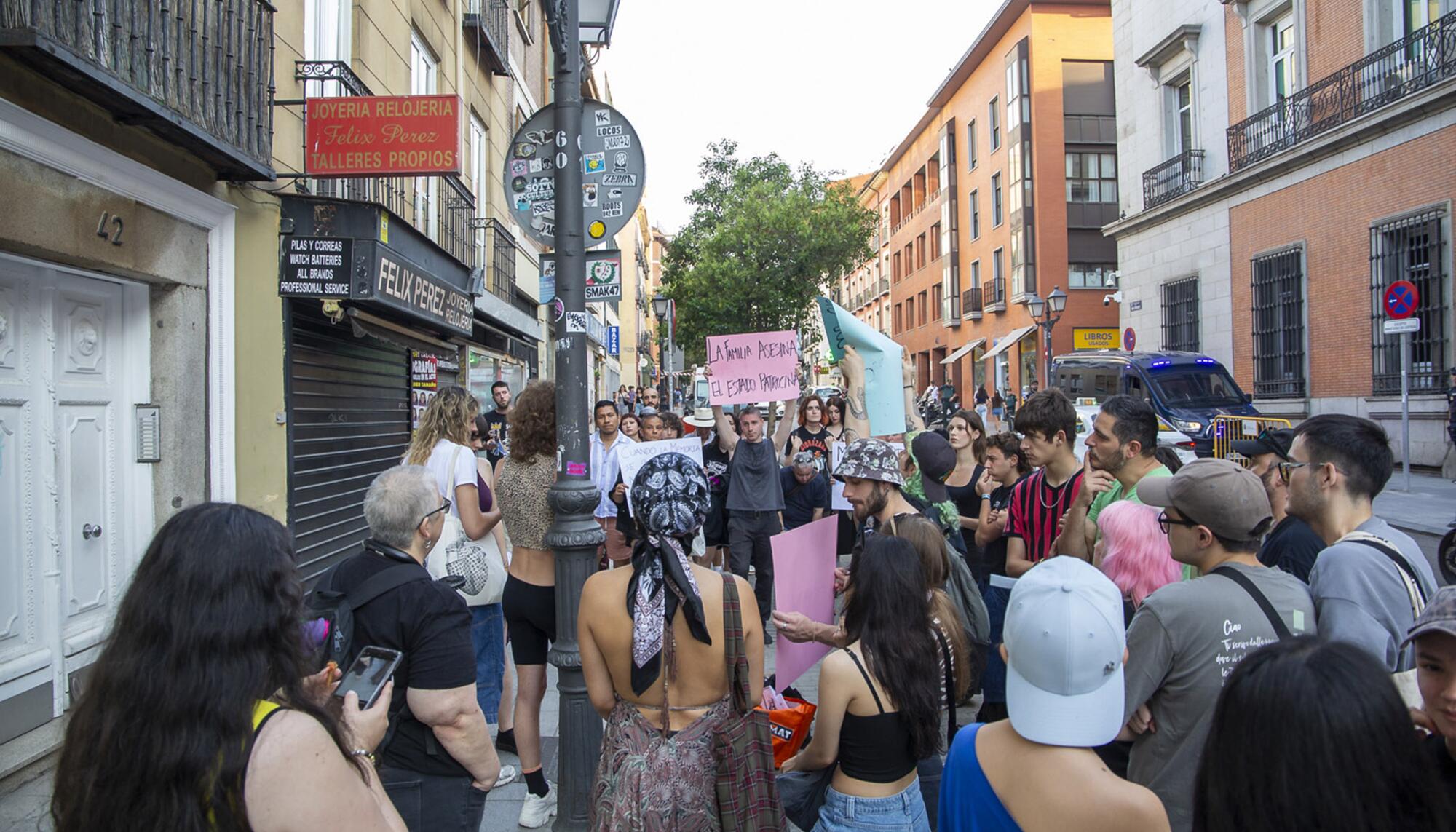 Concentración Derechos Trans fallecidas Ministerio - 9