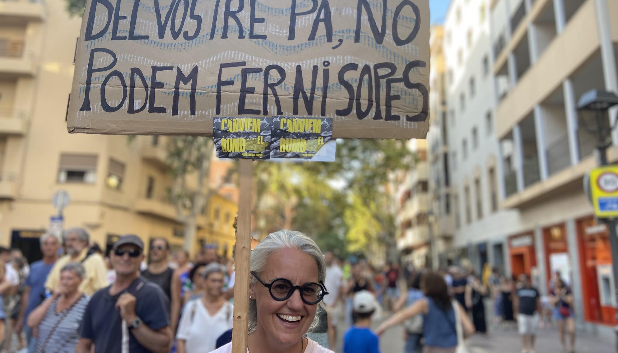 Manifestación contra el turismo de masas en Mallorca 3
