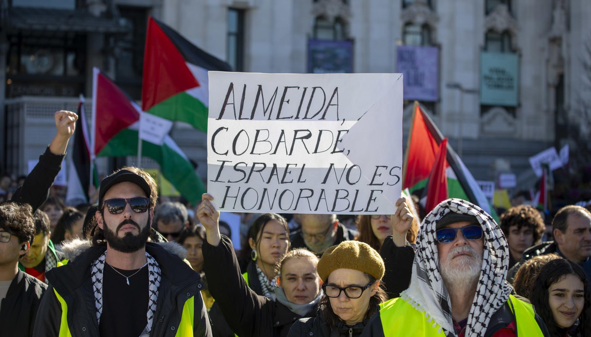 Más de 50.000 personas en Madrid contra el genocidio en Gaza y en apoyo al pueblo palestino - 20