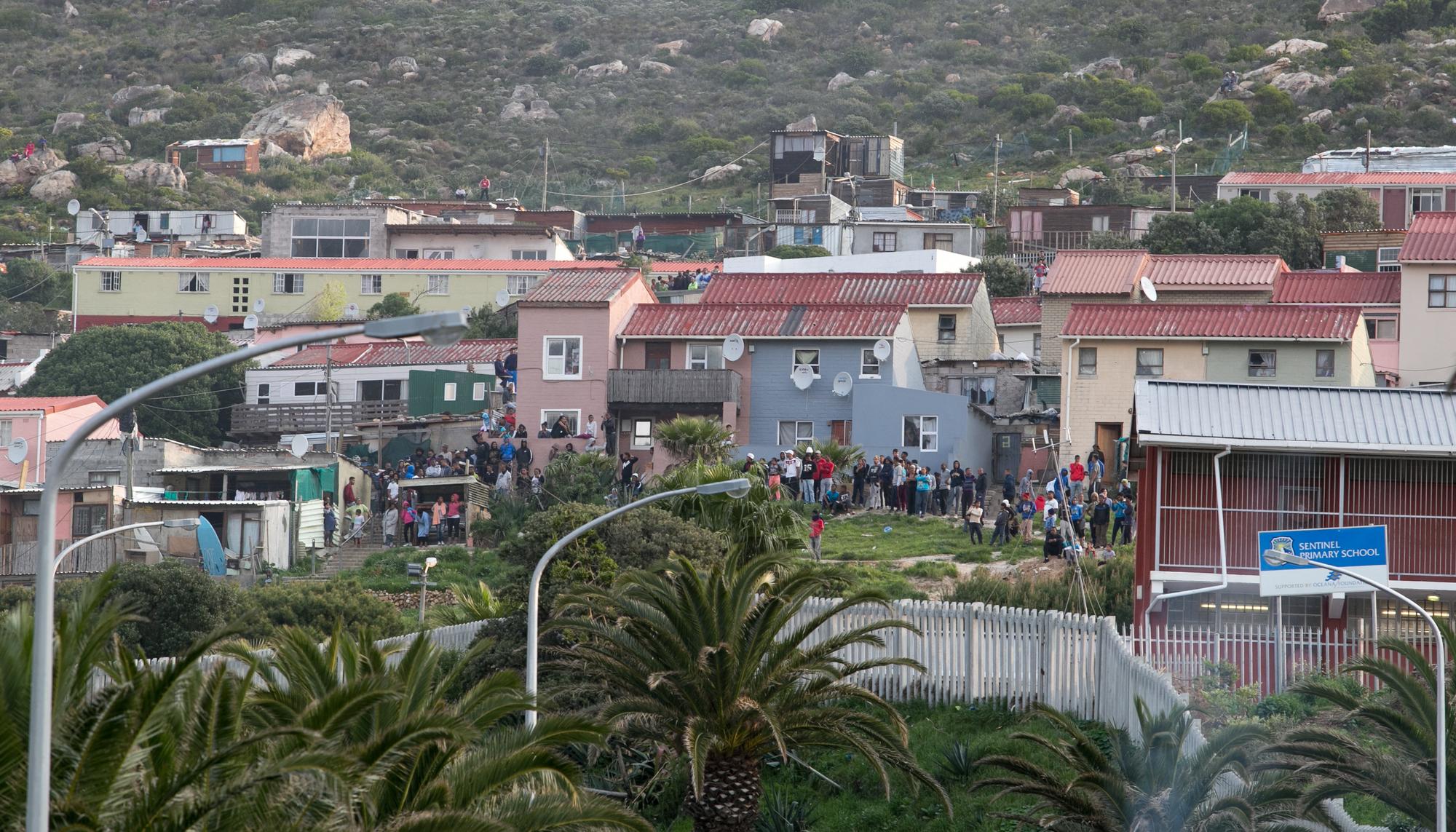 Hangberg poblado