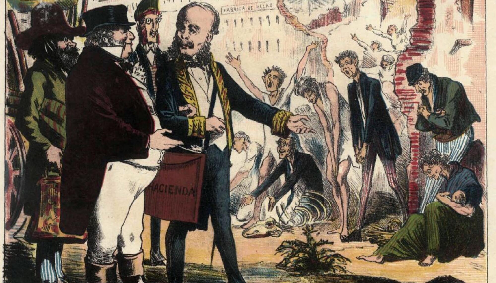 España librecambista. La Flaca, 3/4/1869