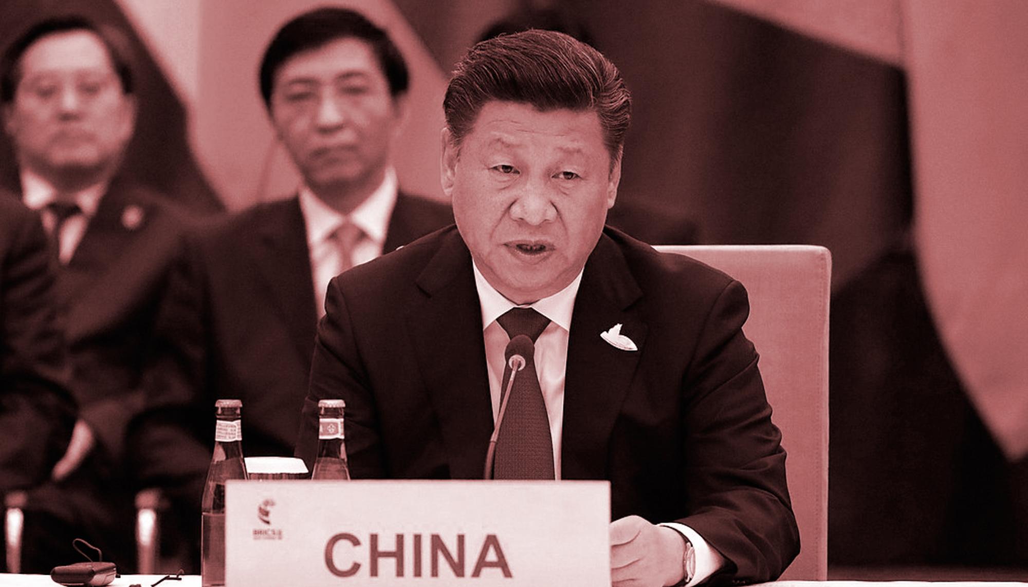 Xi-Jinping rojo