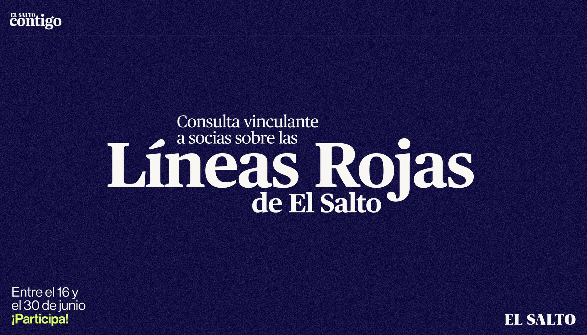 Post lineas rojas socias