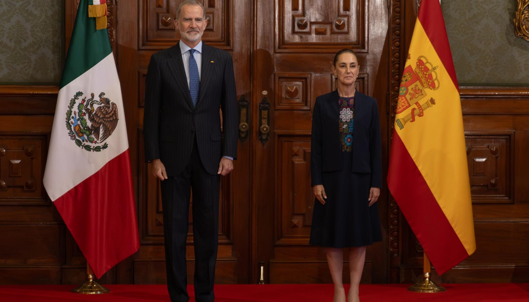 Encuentro Claudia Sheinbaum y Felipe VI - 2