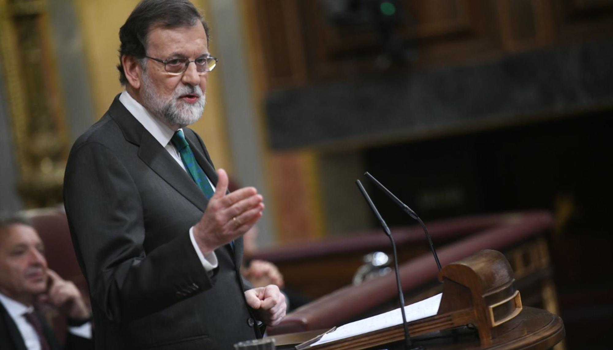 Mariano Rajoy Moción de censura Congreso intervención jueves