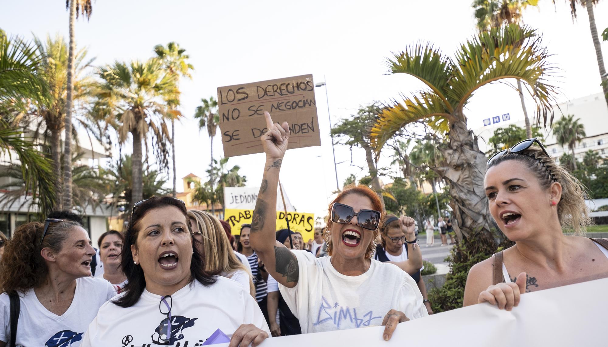 Manifestación Kellys Tenerife - 4