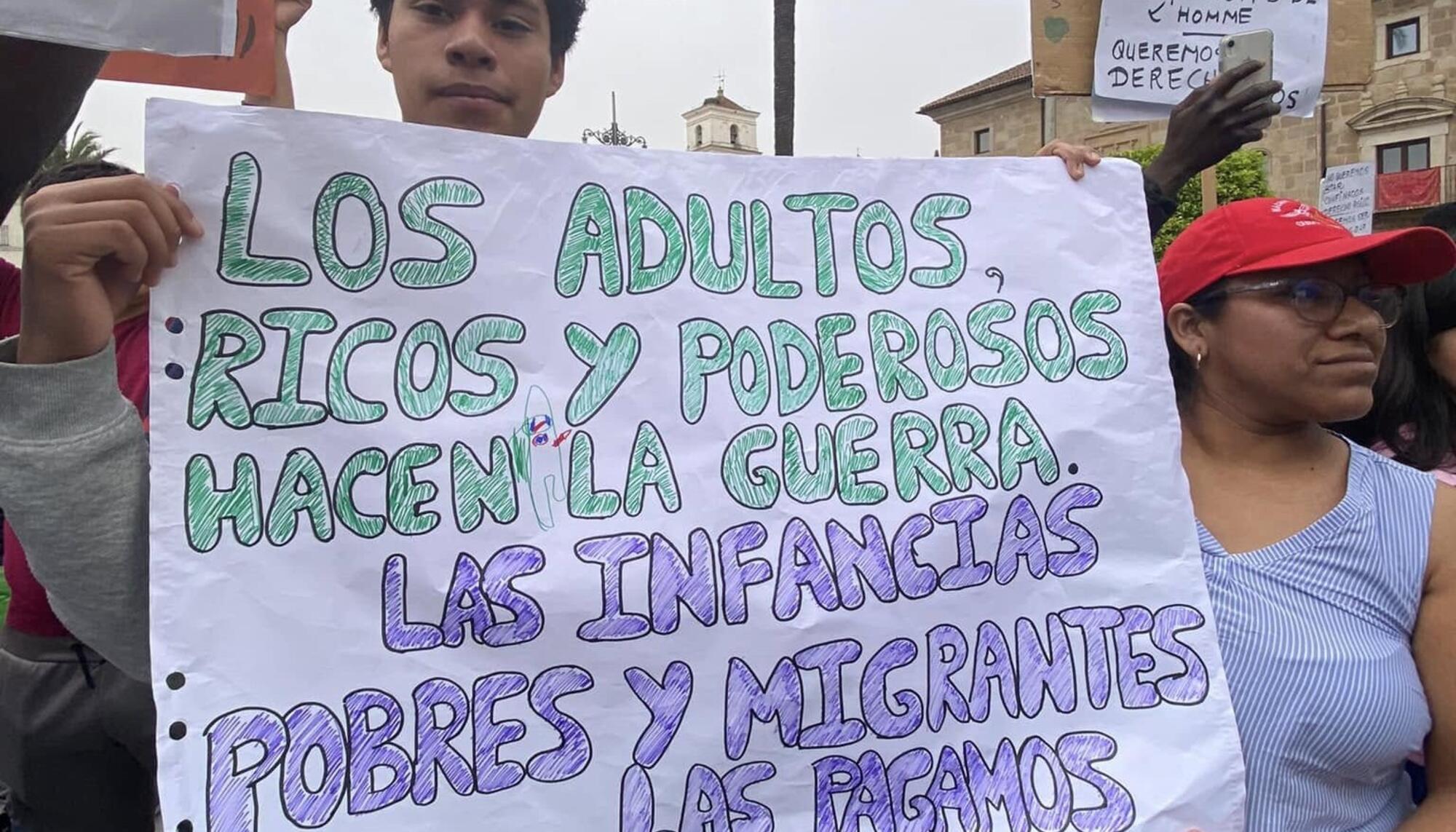 Movimiento de Mujeres Migrantes Extremadura mani