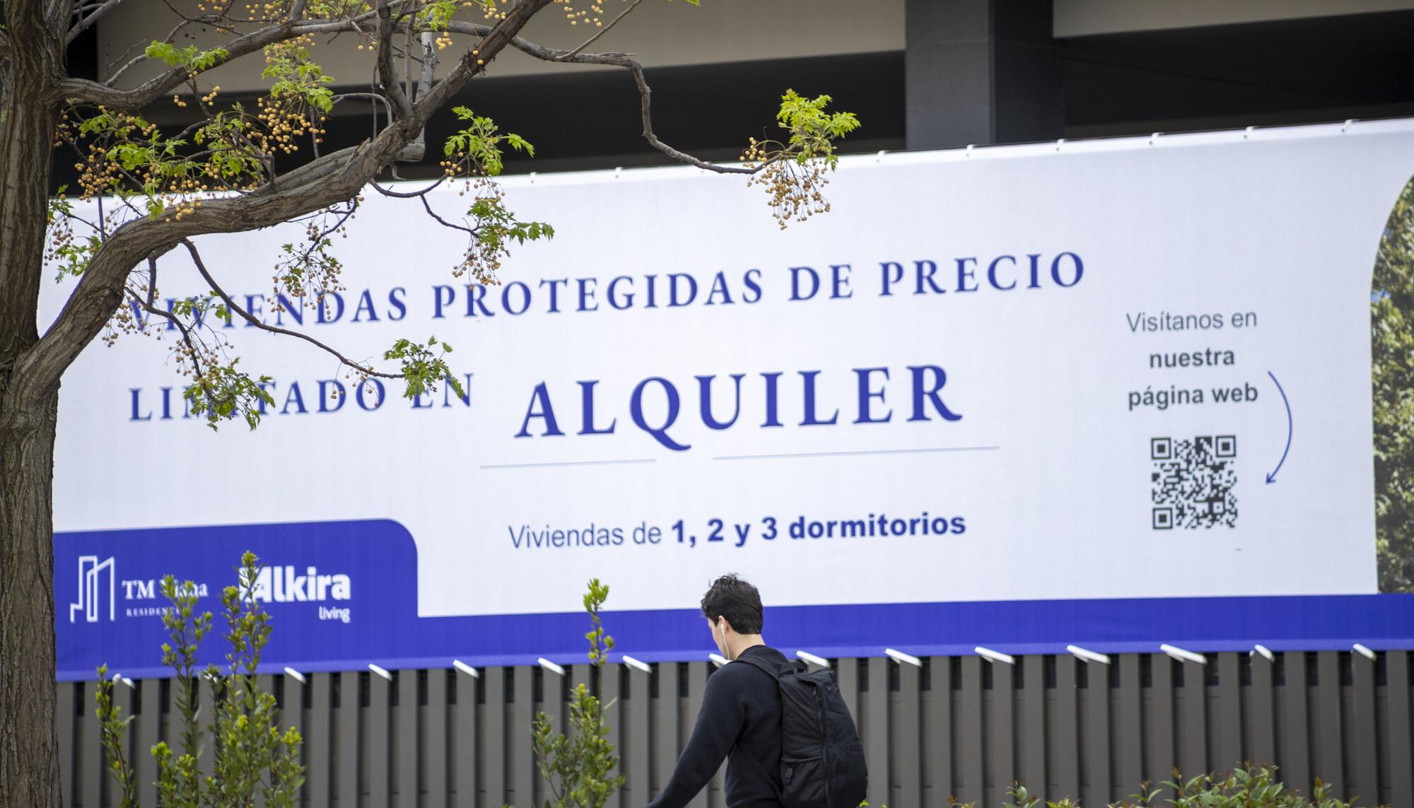 Cartel Alquiler Madrid - 5