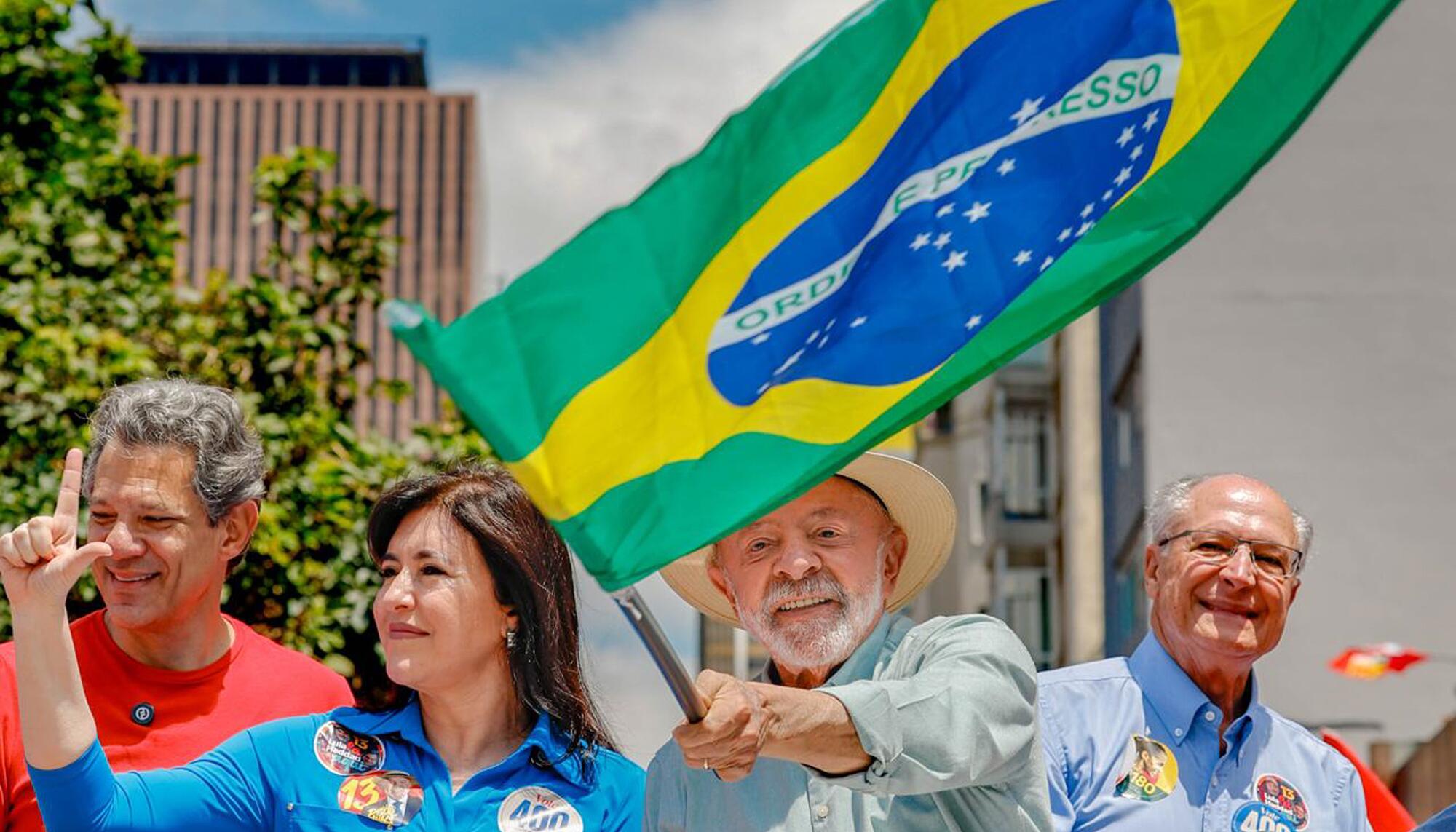 Lula da Silva acto campaña octubre 2026