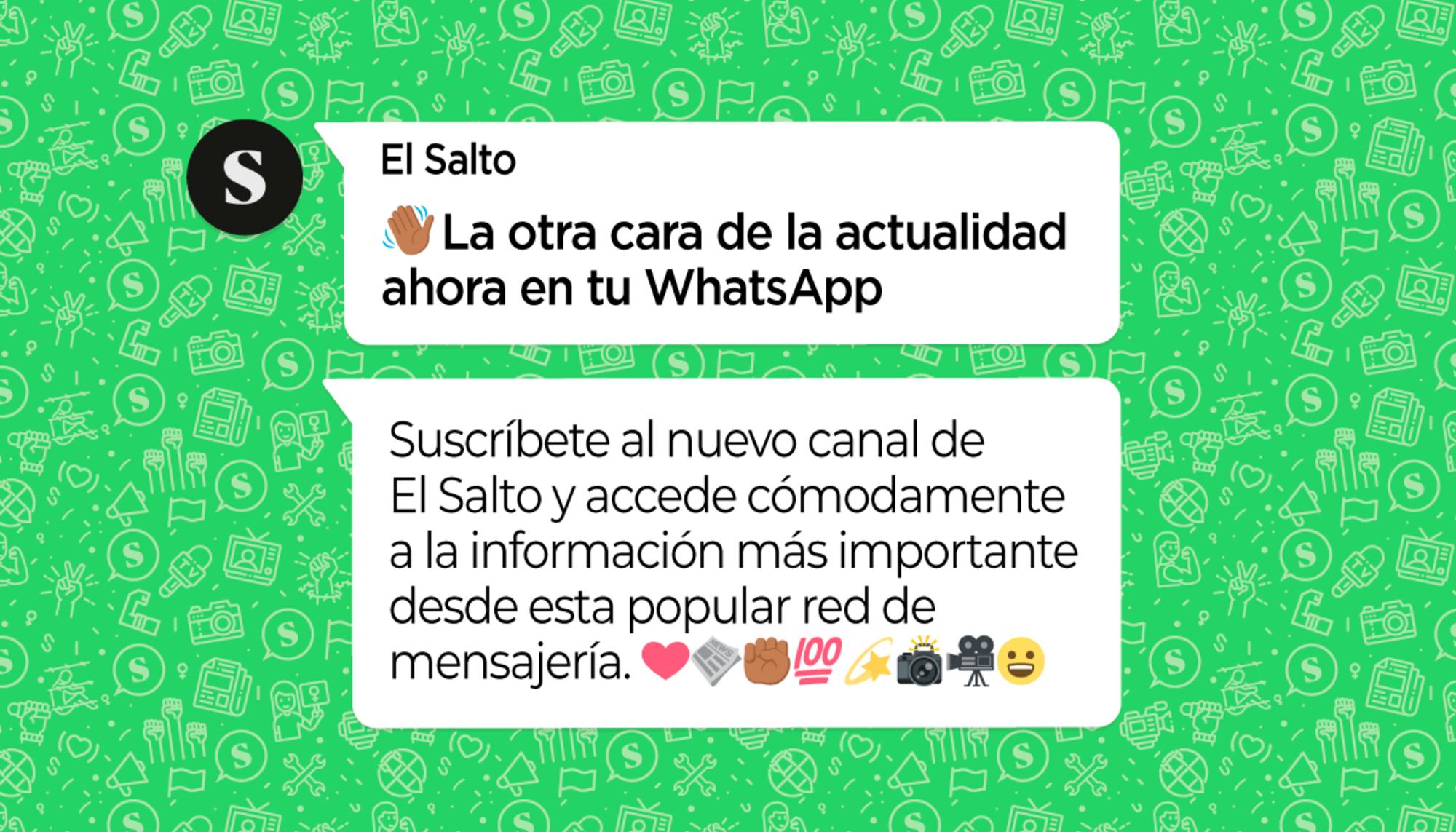 Canal El Salto en Whatsapp