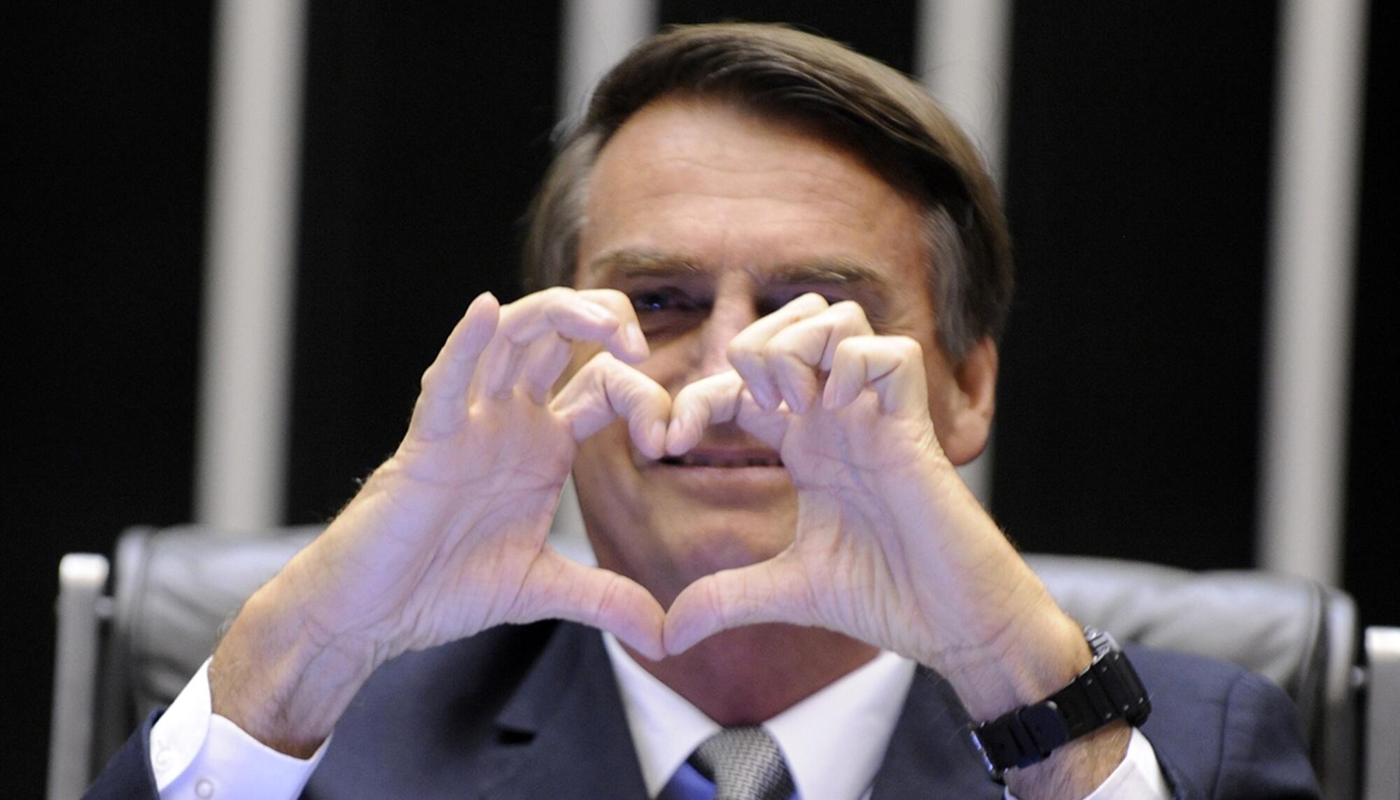 Bolsonaro corazón