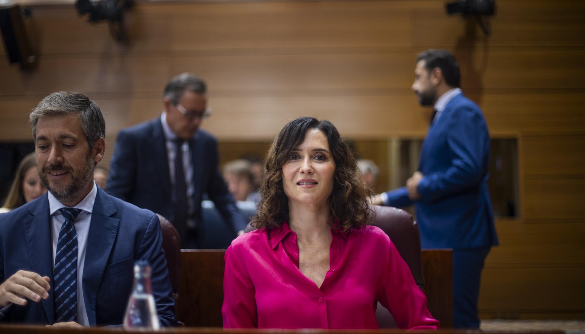 Ayuso en la asamblea 2