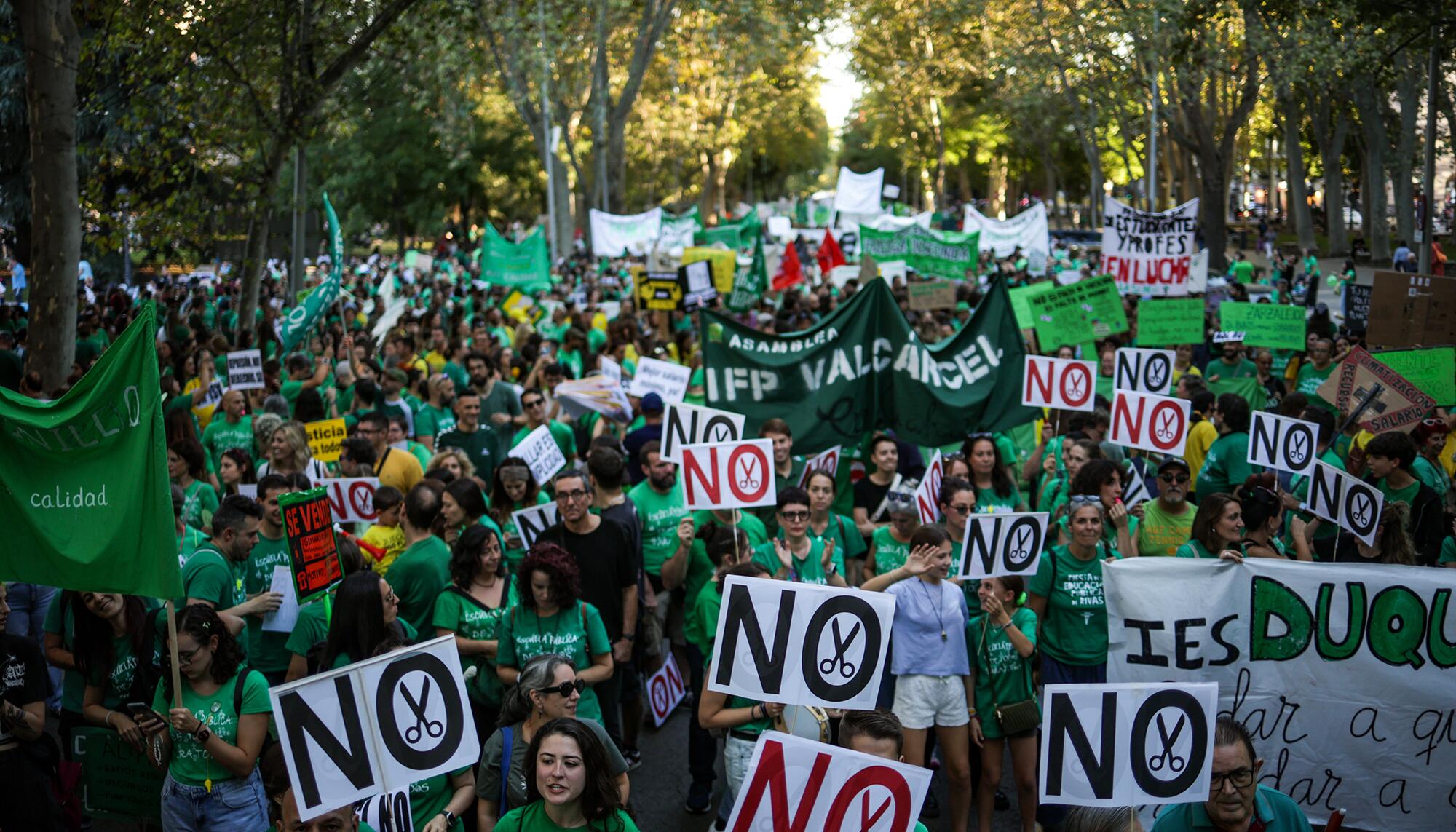 Manifestación Educación 15.10 - 1