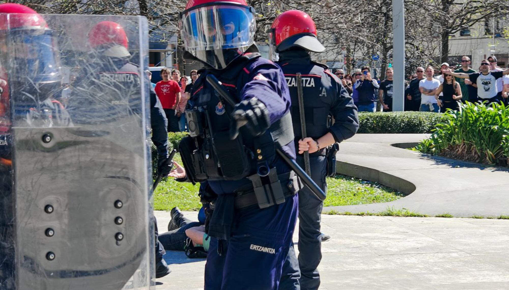 Agresión a Hordago durante la Huelga General