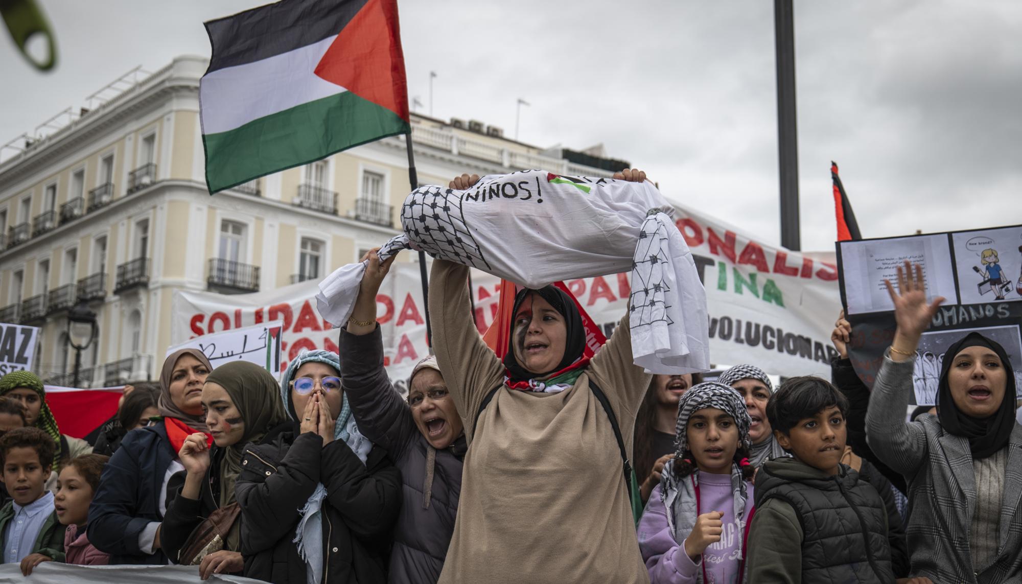 Palestina manifestación Madrid - 5