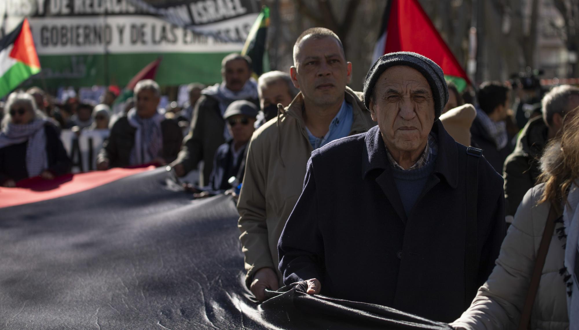 Más de 50.000 personas en Madrid contra el genocidio en Gaza y en apoyo al pueblo palestino - 13