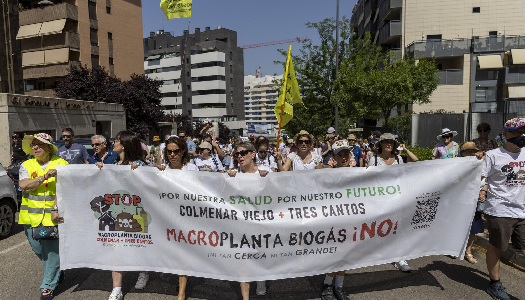 Manifestación contra planta Biogás Colmenar - 7