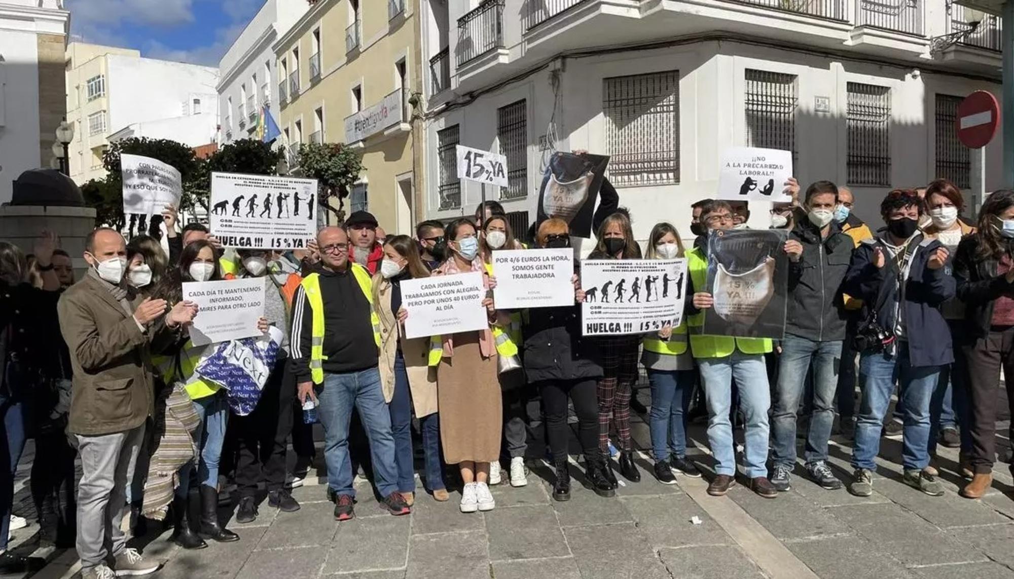 Canal Extremadura protesta