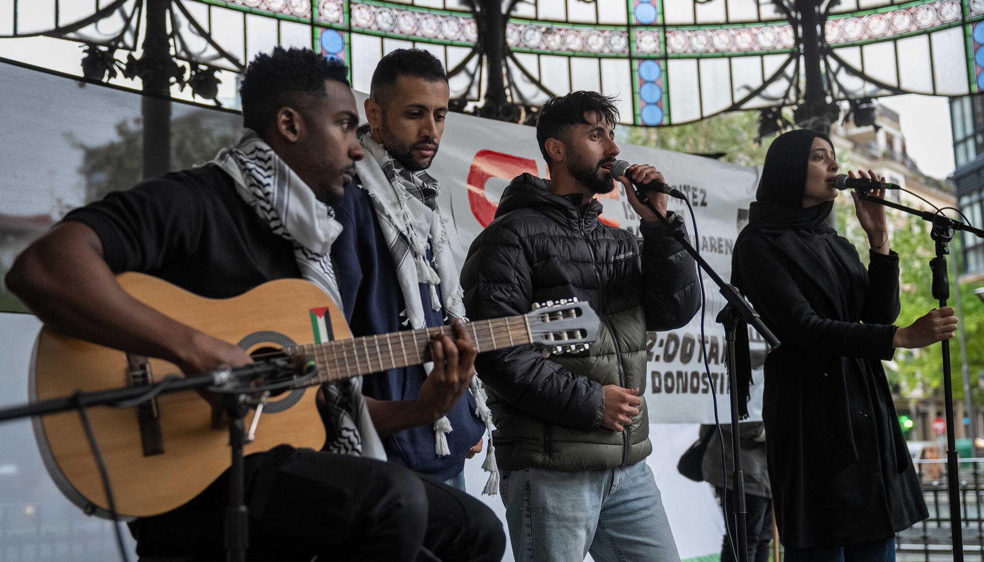 Fotos Palestina manifestación Nakba Donostia - 1