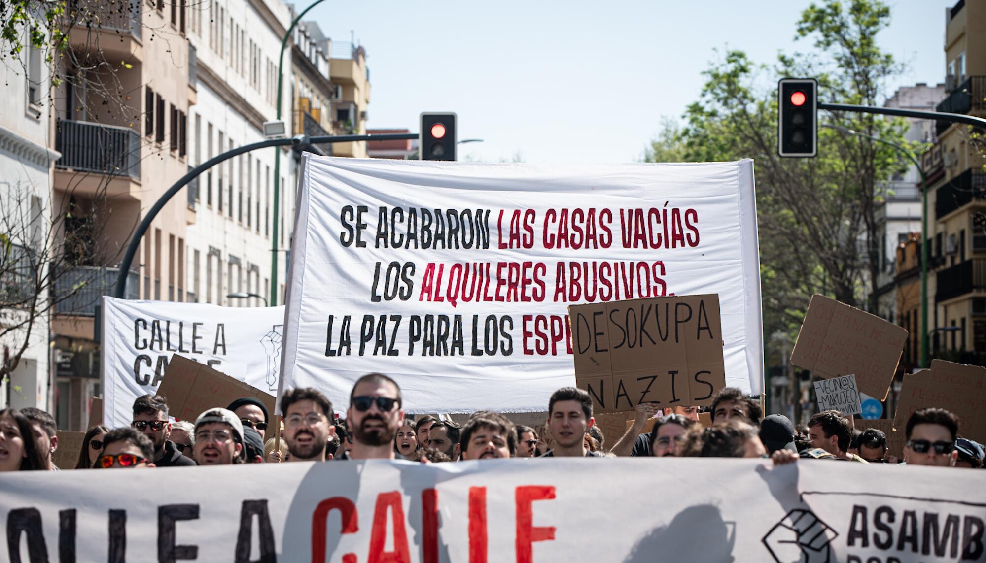 Manifestación por la vivienda en Sevilla el 5 de abril - 2
