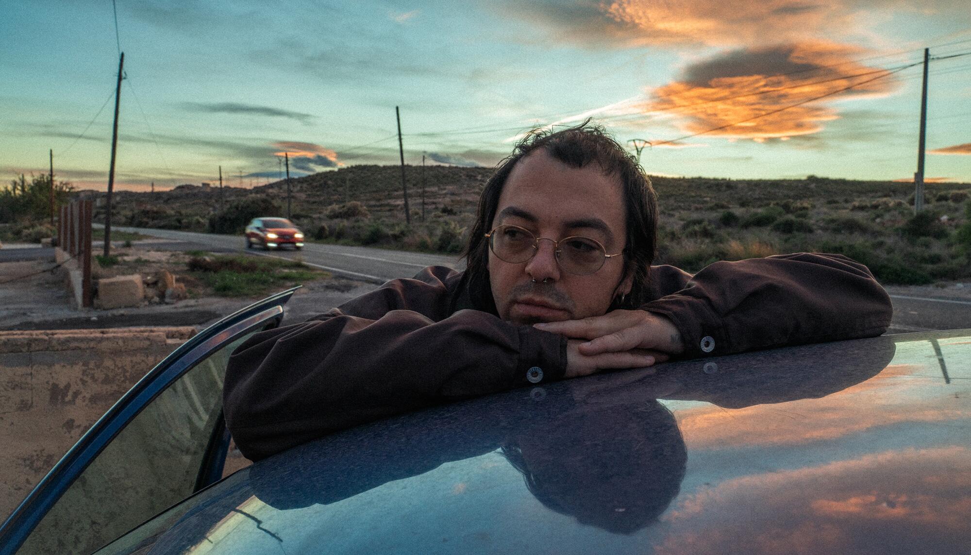 El escritor Borja Navarro, autor de ‘Perros de caza’