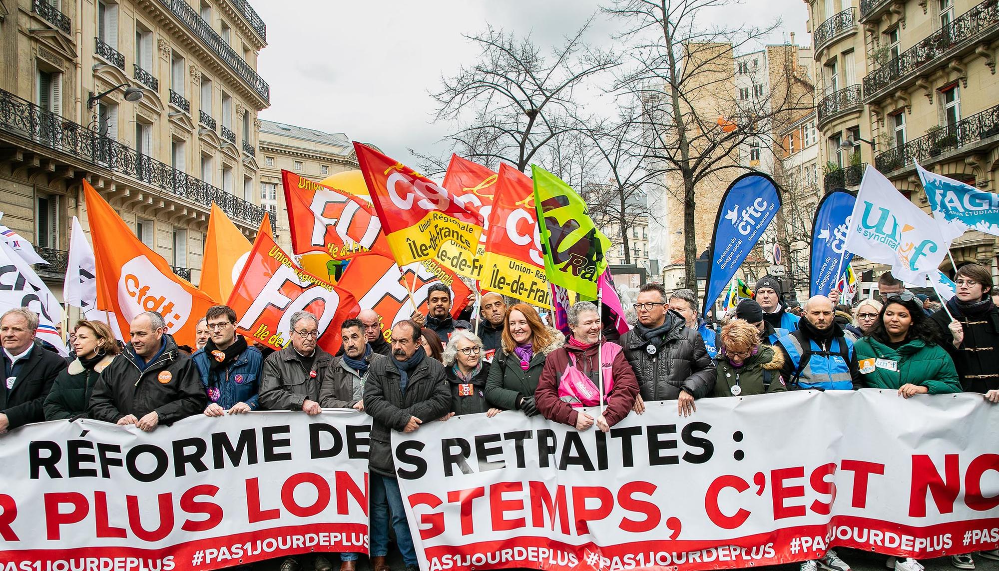 Huelga pensiones Francia Marzo-23