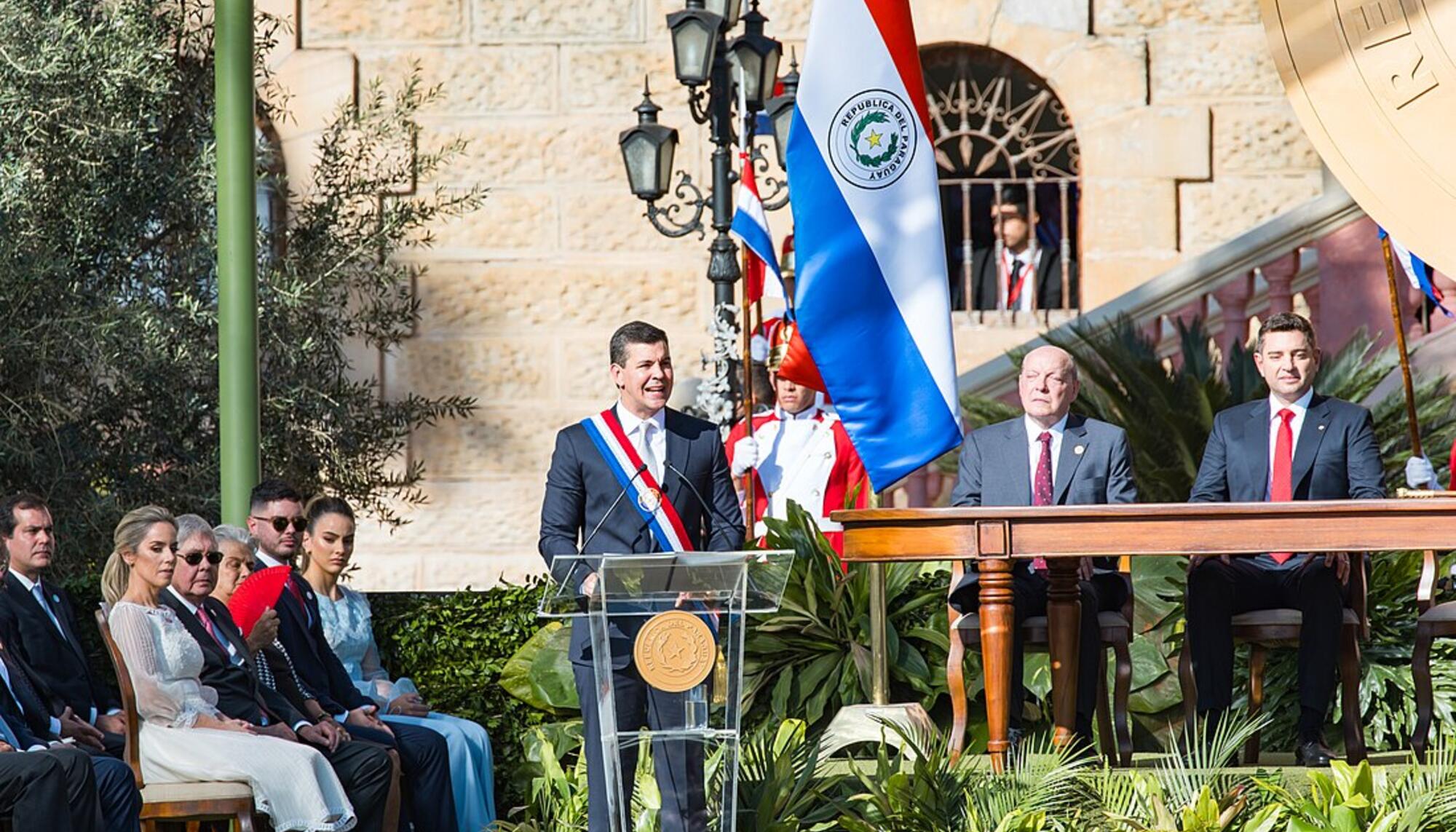 Santiago Peña, presidente de Paraguay.