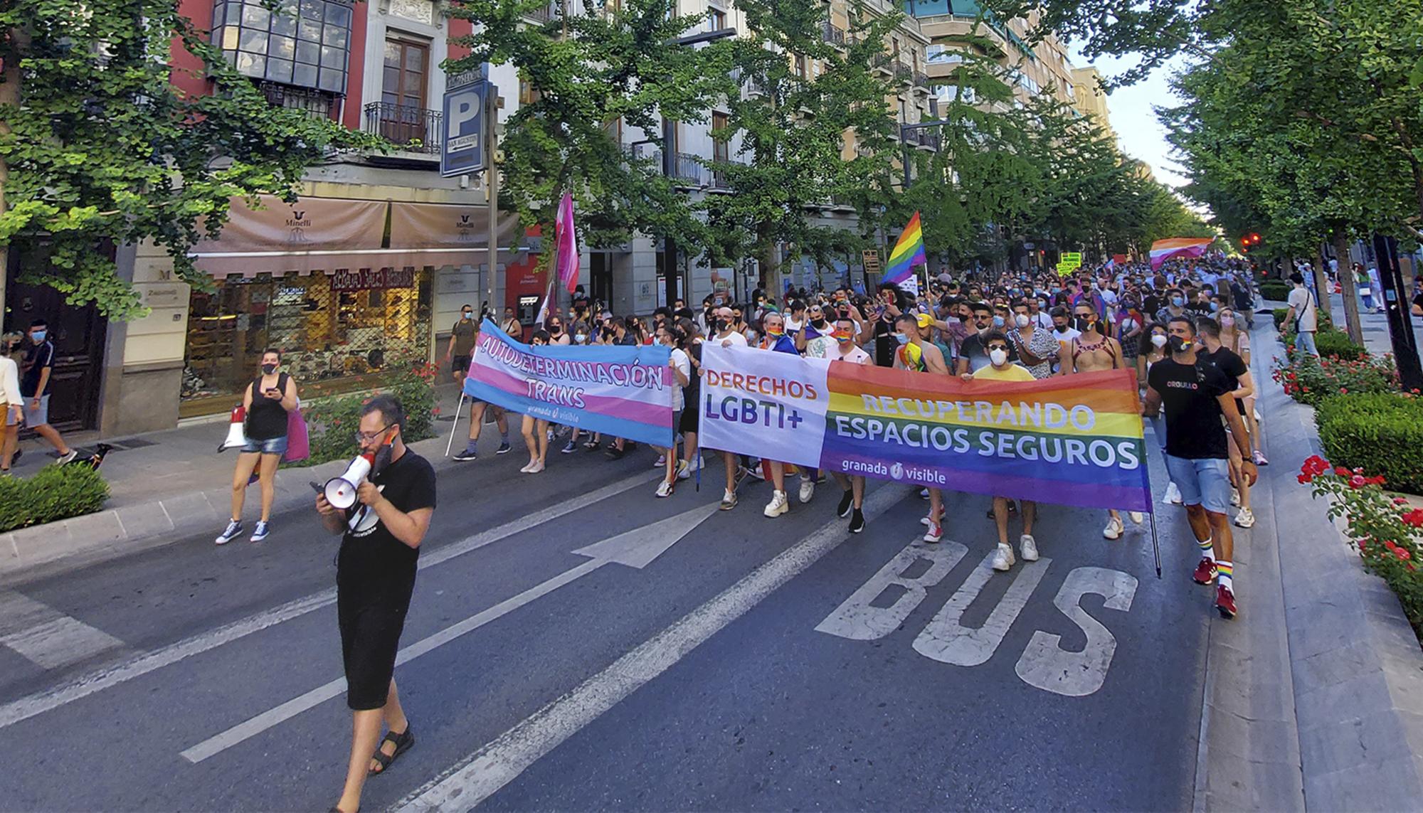 Manifestación Orgullo Granada 2021