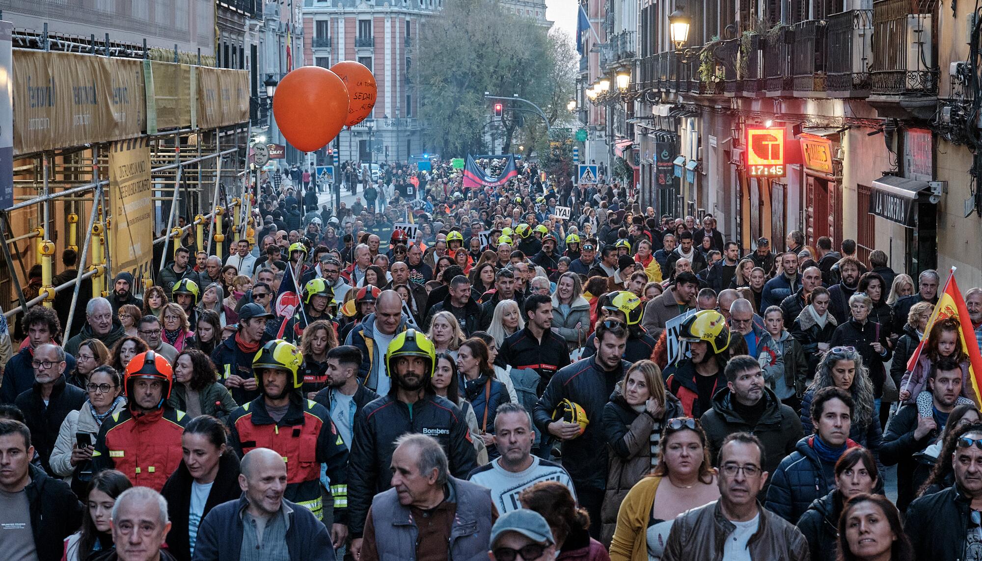 Manifestación Bomberos 30N - 10