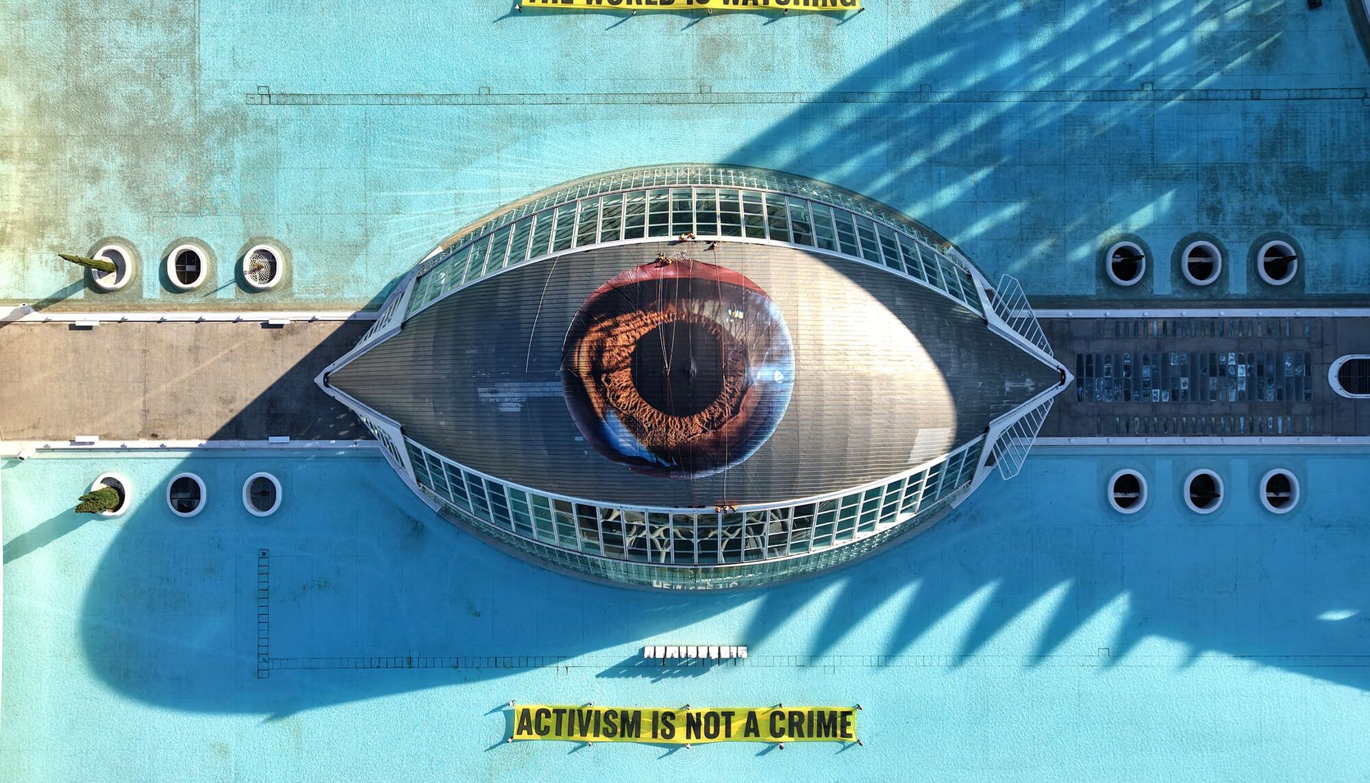 Acción Greenpeace juicio Sagunto