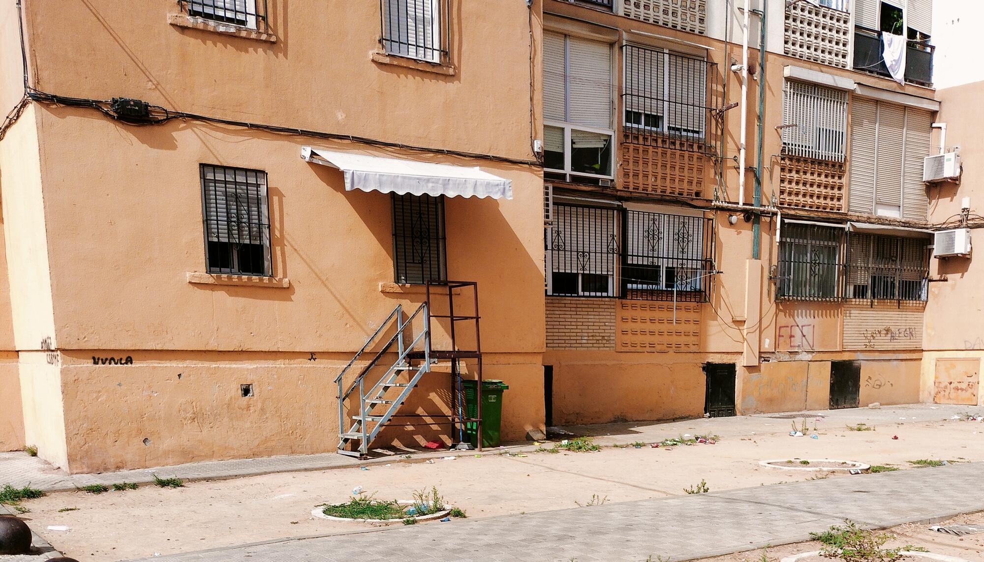 Escaleras de la tienda