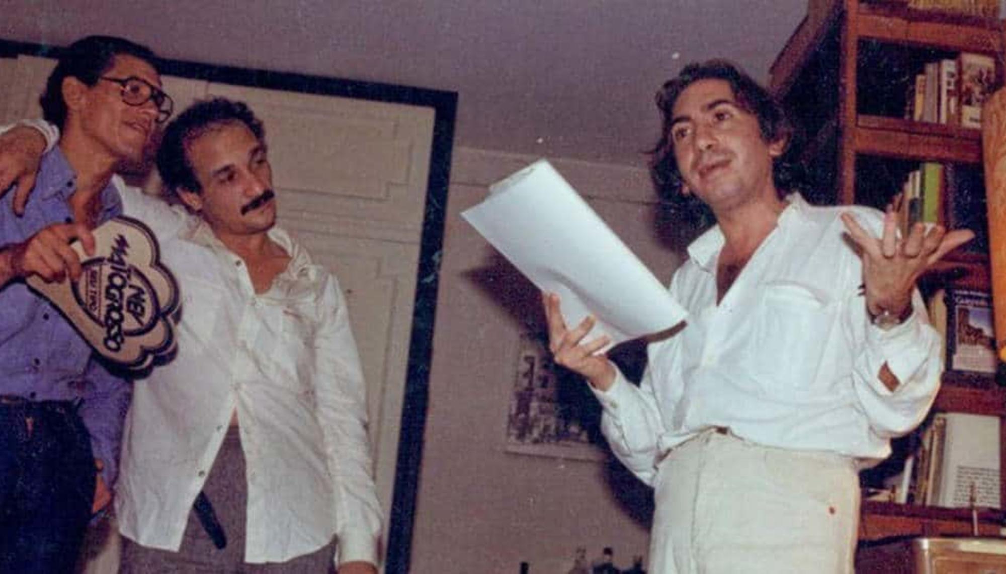 Néstor Perlongher recitando