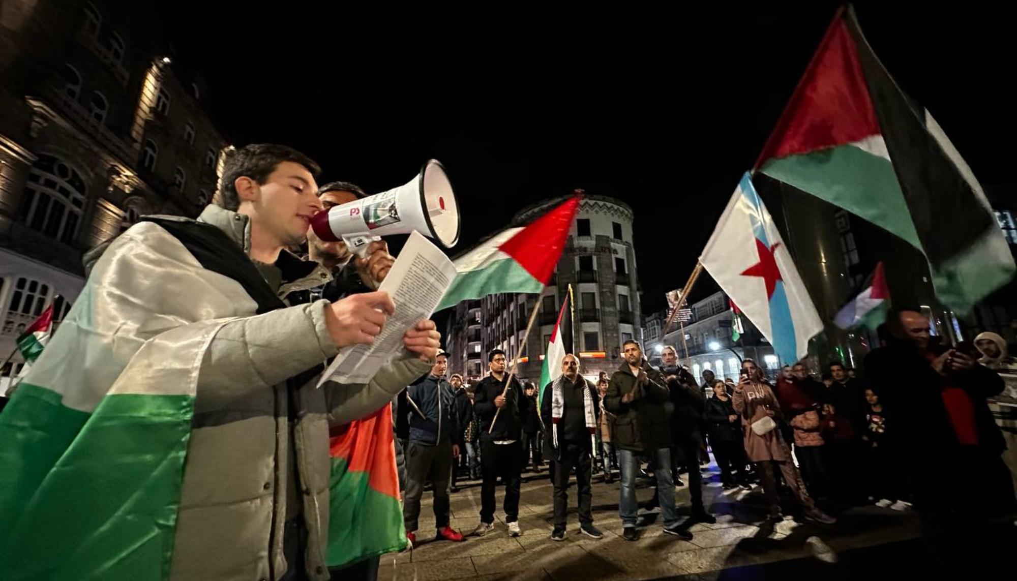 Manifestación palestina galiza 6 de novembro - 4